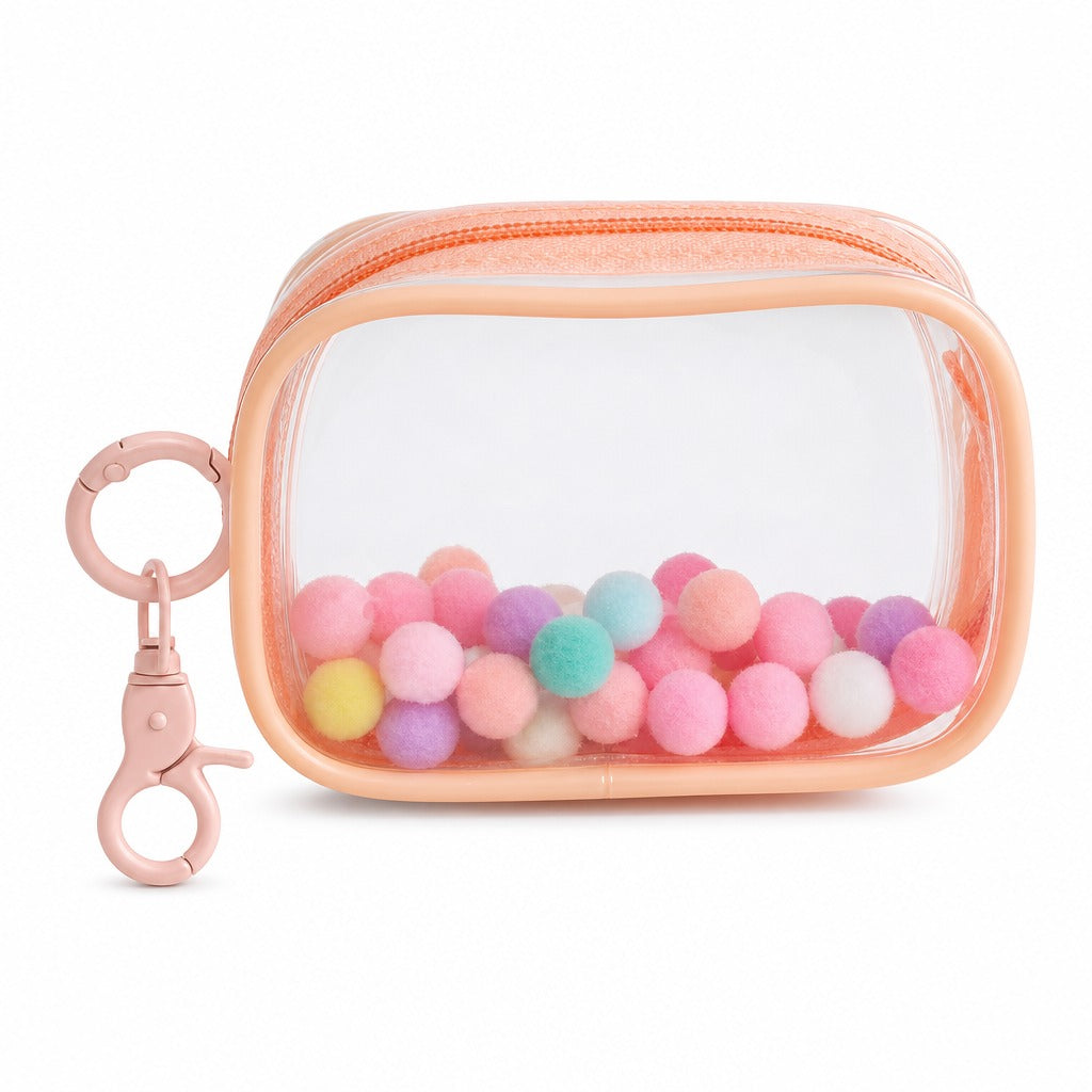 🏆Buy 3 Get 2 Free🎁 Last Day Special Price! Mini Portable Transparent Travel Storage Bag