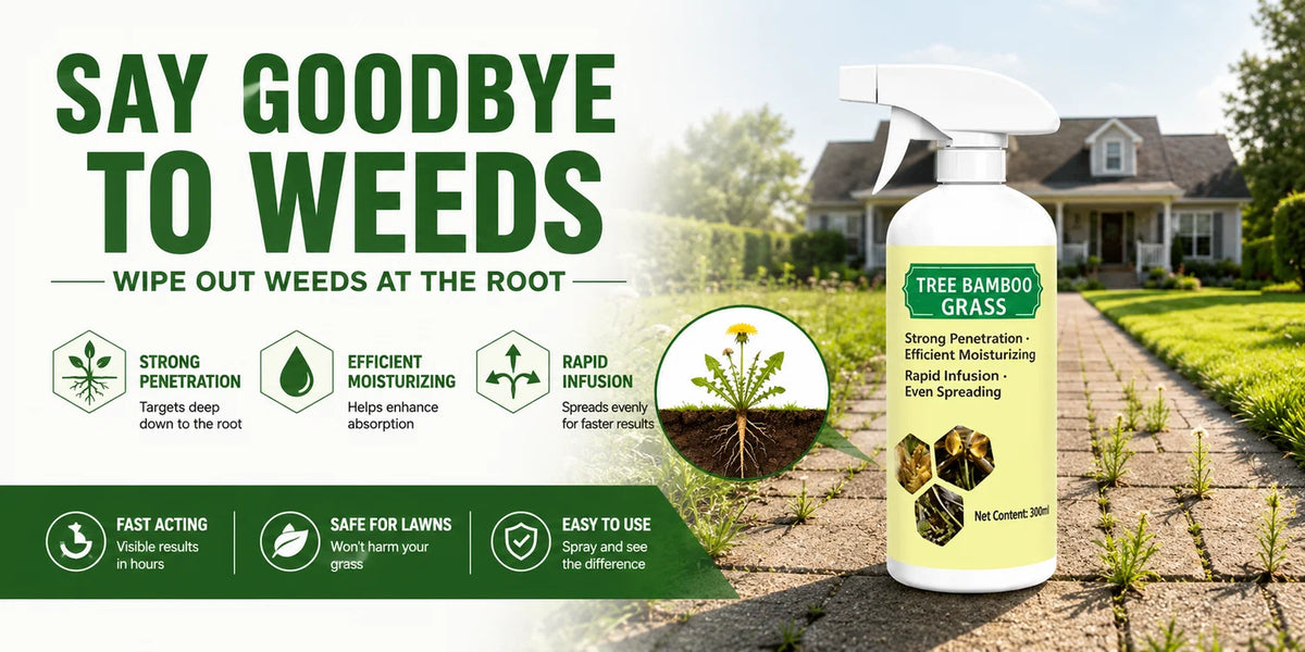✨2026 SALE - Fast-Acting Natural Weed & Grass Killer Spray