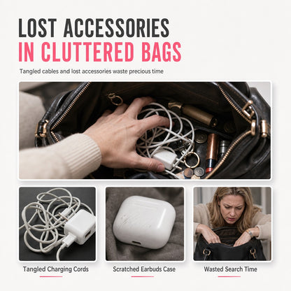 🏆Buy 3 Get 2 Free🎁 Last Day Special Price! Mini Portable Transparent Travel Storage Bag