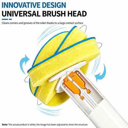 Disposable Toilet Cleaning Wand System with Pre-Loaded Refills