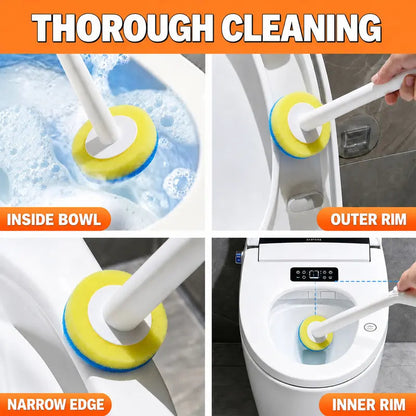 Disposable Toilet Cleaning Wand System with Pre-Loaded Refills