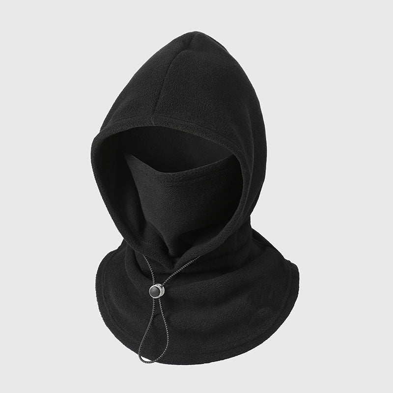 🔥 ❄️ Warm Balaclava with Adjustable Drawstring – Face and Neck Protection
