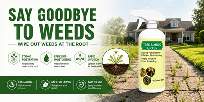 ✨2026 SALE - Fast-Acting Natural Weed & Grass Killer Spray