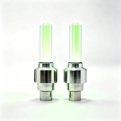 Waterproof LED Valve Stem Lights | Neon Wheel Glow for Cars, Bikes & Scooters