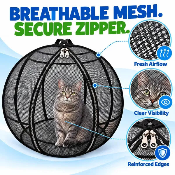 🐱 Pop-Up Cat Outdoor Playpen — Let Your Cat Explore Freely But Safely ...