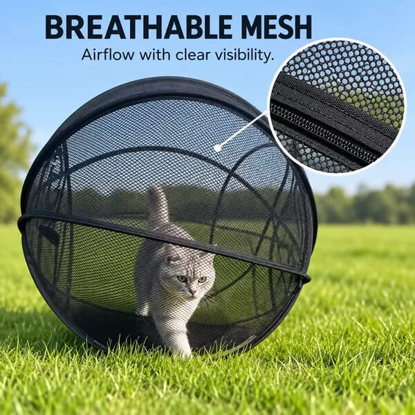 🐱 Pop-Up Cat Outdoor Playpen — Let Your Cat Explore Freely But Safely ...